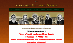 Veniceareahistoricalsociety.org thumbnail