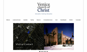 Venicechurchofchrist.org thumbnail