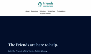 Venicefriends.org thumbnail