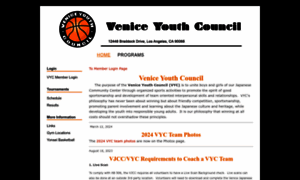 Veniceyouthcouncil.com thumbnail