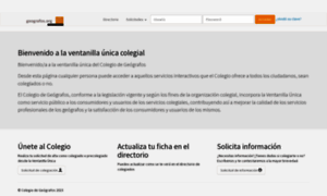 Ventanilla.geografos.org thumbnail