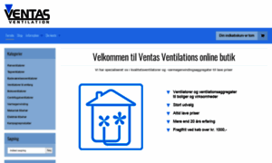 Ventas-ventilation.dk thumbnail