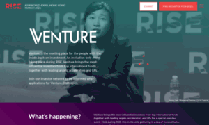 Venture.riseconf.com thumbnail