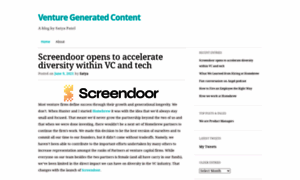 Venturegeneratedcontent.com thumbnail