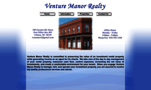 Venturemanorrealty.com thumbnail