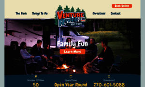 Ventureriverrvpark.com thumbnail