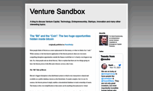 Venturesandbox.com thumbnail