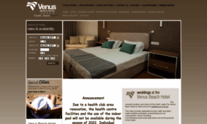 Venusbeachhotel.com thumbnail