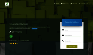 Venusdecorators.com thumbnail