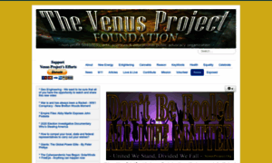 Venusproject.org thumbnail