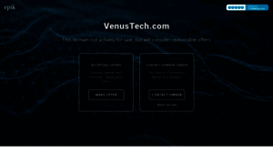 Venustech.com thumbnail