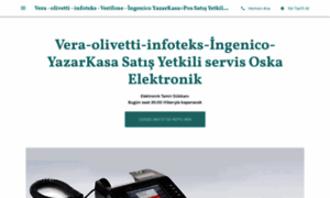 Vera-olivetti-infoteks-ingenico-yazarkasa-pos.business.site thumbnail