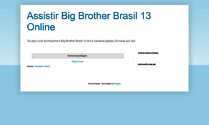 Verbigbrotherbrasil13online.blogspot.com.br thumbnail