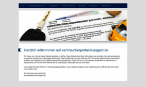 Verbraucherportal-bussgeld.de thumbnail