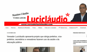 Vereadorluciclaudio.blogspot.com thumbnail