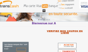 Verif-coupon-transcash.com thumbnail