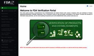 Verification.fda.gov.ph thumbnail