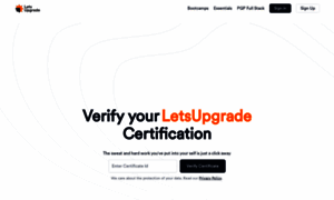 Verify.letsupgrade.in thumbnail