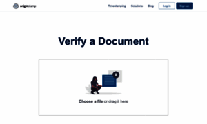 Verify.originstamp.com thumbnail