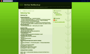 Veritasnetbackup.blogspot.com thumbnail