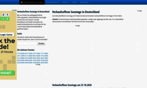 Verkaufsoffener-sonntag.net thumbnail