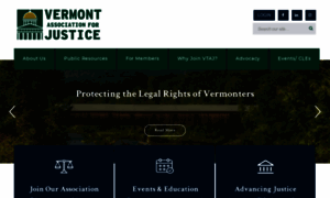 Vermontjustice.org thumbnail