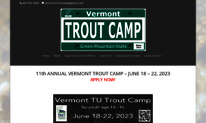 Vermonttroutcamp.com thumbnail