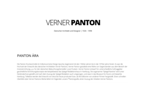 Verner-panton.at thumbnail