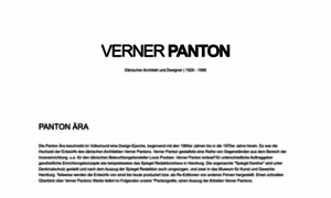 Verner-panton.de thumbnail