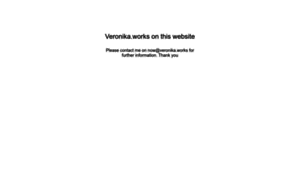 Veronika.works thumbnail