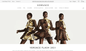 Versace.com thumbnail
