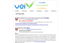 Versaillesenvironnementinitiative.fr thumbnail