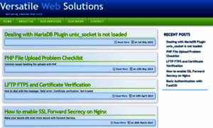 Versatilewebsolutions.com thumbnail