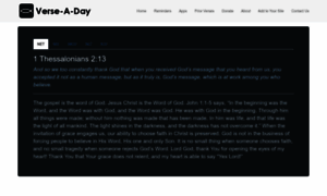 Verse-a-day.com thumbnail