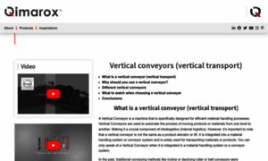 Vertical-conveyor.com thumbnail