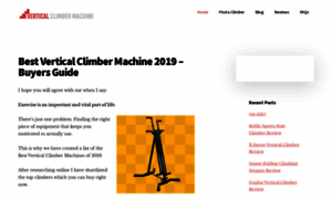 Verticalclimbermachine.com thumbnail