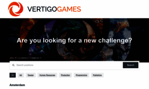 Vertigo-games.jobs.personio.com thumbnail