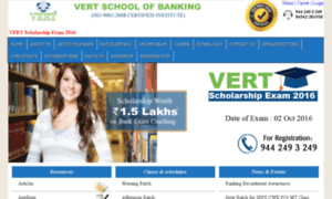 Vertschoolofbanking.in thumbnail