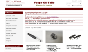 Vespa-gs-teile-shop.de thumbnail