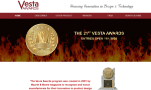 Vestaawards.com thumbnail