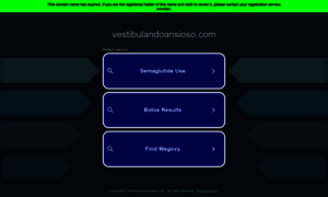 Vestibulandoansioso.com thumbnail