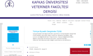 Vetdergi.kafkas.edu.tr thumbnail