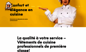 Vetement-cuisine-pro.fr thumbnail