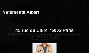 Vetements-albert.com thumbnail