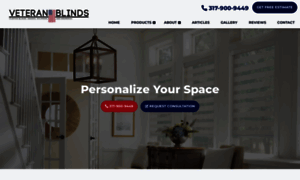Veteranblinds.com thumbnail