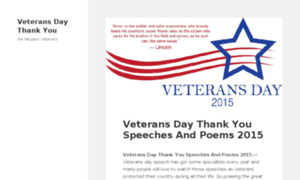 Veteransdaythankyou.com thumbnail