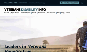 Veteransdisabilityinfo.com thumbnail