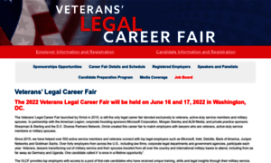 Veteranslegalcareerfair.com thumbnail