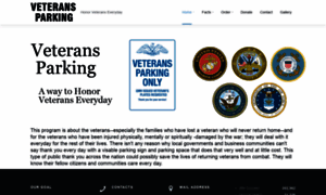 Veteransparking.org thumbnail