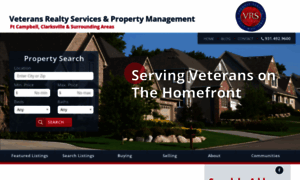 Veteransrealtyservices.com thumbnail